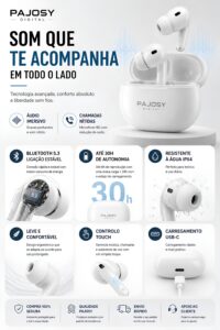 Earphones Pajosy PRO earphones pajosy pro